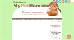 Desktop Screenshot of mypethamster.net